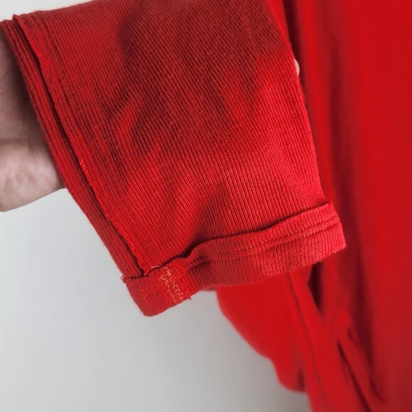 We The Free Alameda Oversized Slouchy Dolman Sleeve Ribbed Turtleneck Top sz M - Picture 5 of 11